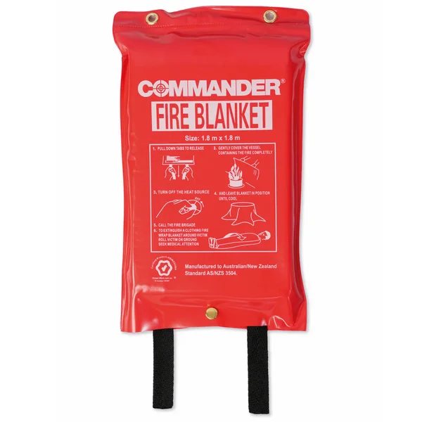 Commander 1.8m square Fire Blanket