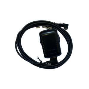 Black AC power adapter with cord for charging wireless system devices